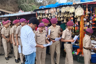 Outreach programme to village and distribution of pamphlets on success story off Chandrayaan 3(NCC)