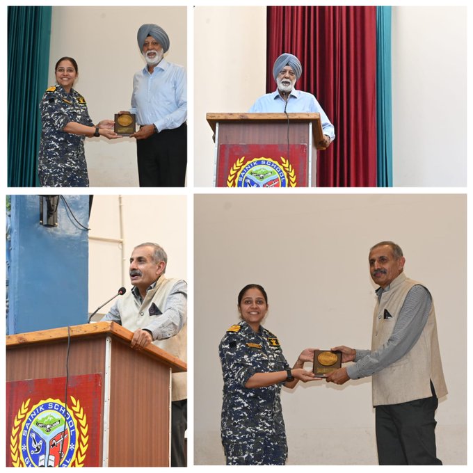 Motivational Session by Lt Gen Jagbir Singh,PVSM,AVSM,SM,VSM(Retd)and Maj Gen Devendra Kapur,AVSM(Retd)