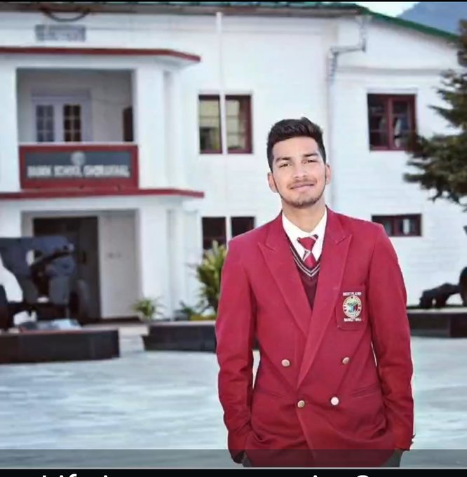 Sainik School Ghorakhal mourns the untimely demise of Lt Beereshwar Goswami, a proud alumnus (Sch No. 4158/N) and a brave officer of the Indian Army