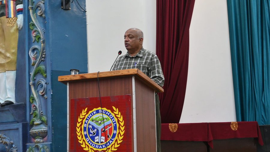 Motivational Lecture by Group Captain Achchyut Kumar, Retd. Indian Air Force