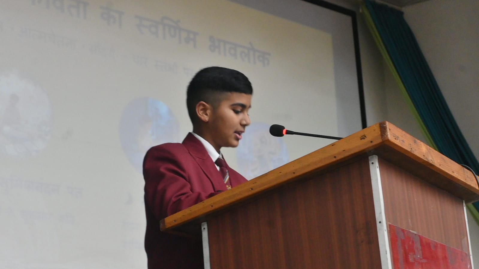 Hindi Diwas celebrated with enthusiasm at Sainik School Ghorakhal