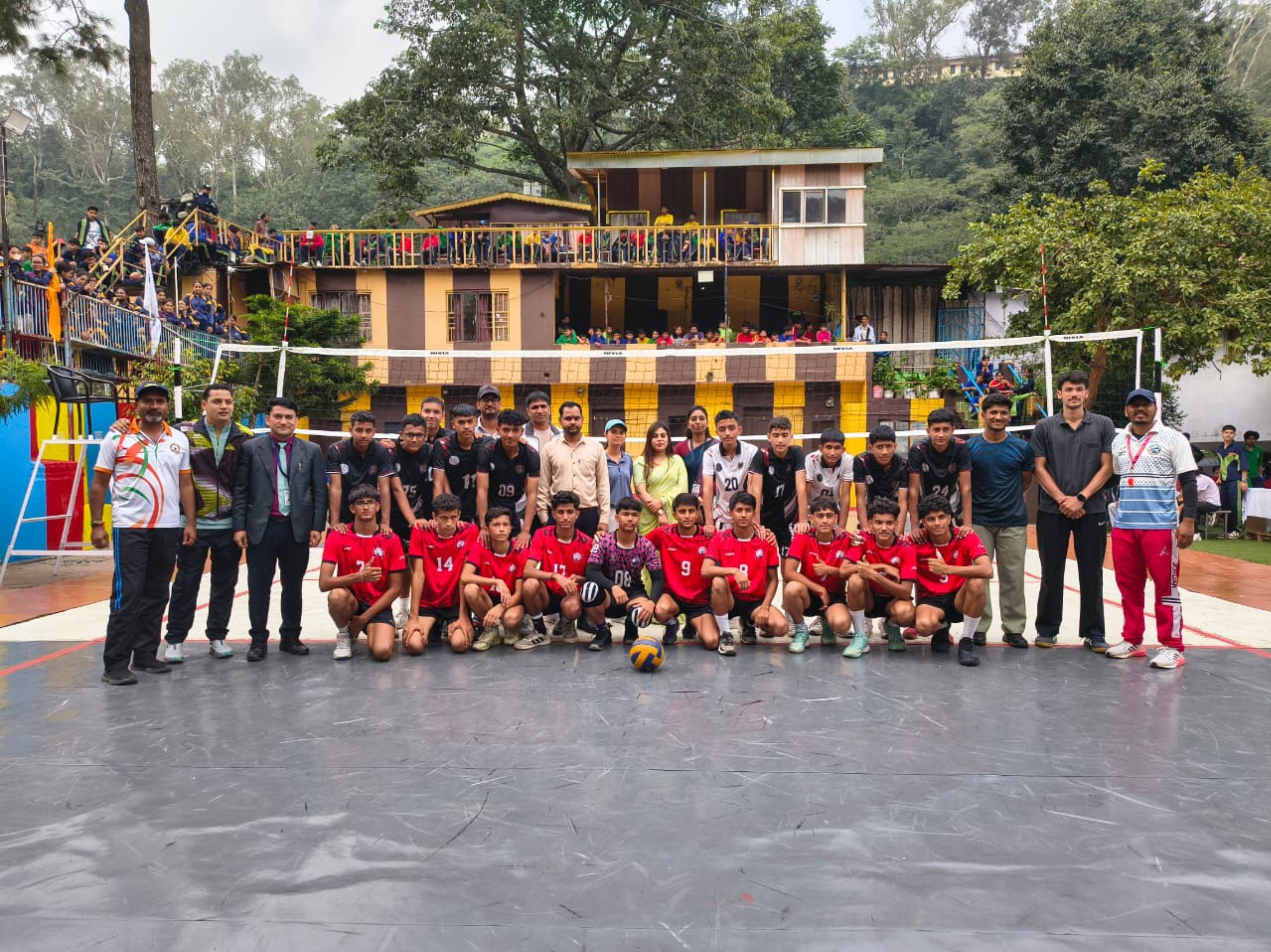 Sainik School Ghorakhal secured 4th position in "The Sriram Singh Memorial Inter-School Volleyball Tournament 2026" 